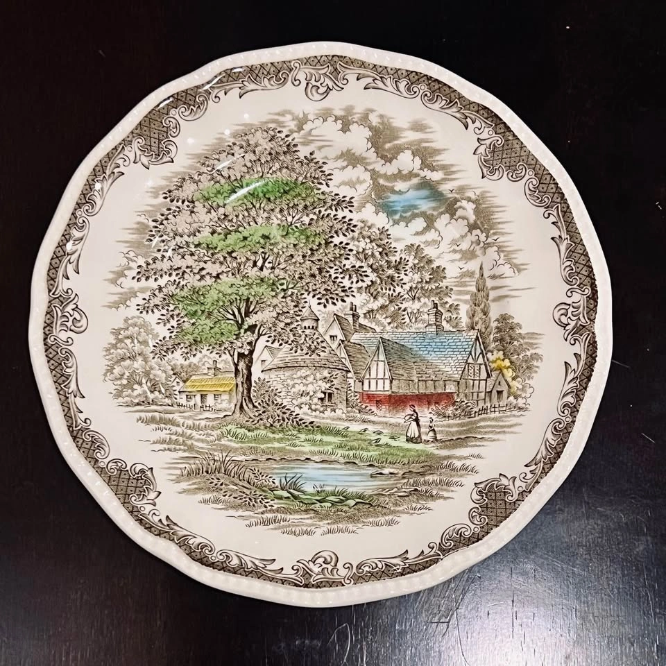 Shakespeare's Sonnets Kensington Staffords Ironstone Plates - photo 4