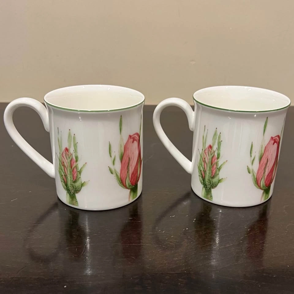 Villeroy & Boch Flora Wild Rose Set of 2 Coffee Mugs - photo 2