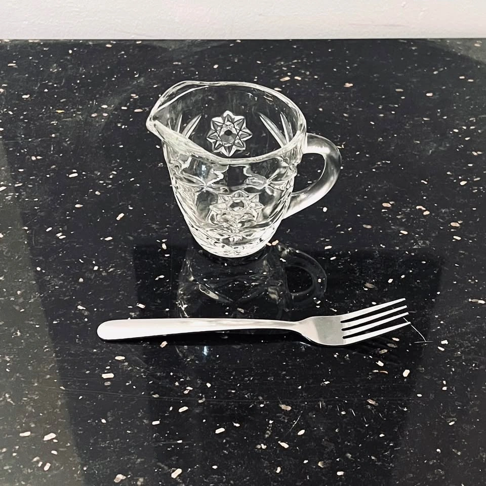 Various Vintage Crystal Creamer Pitcher /Anchor Hocking / Gorham - photo 4