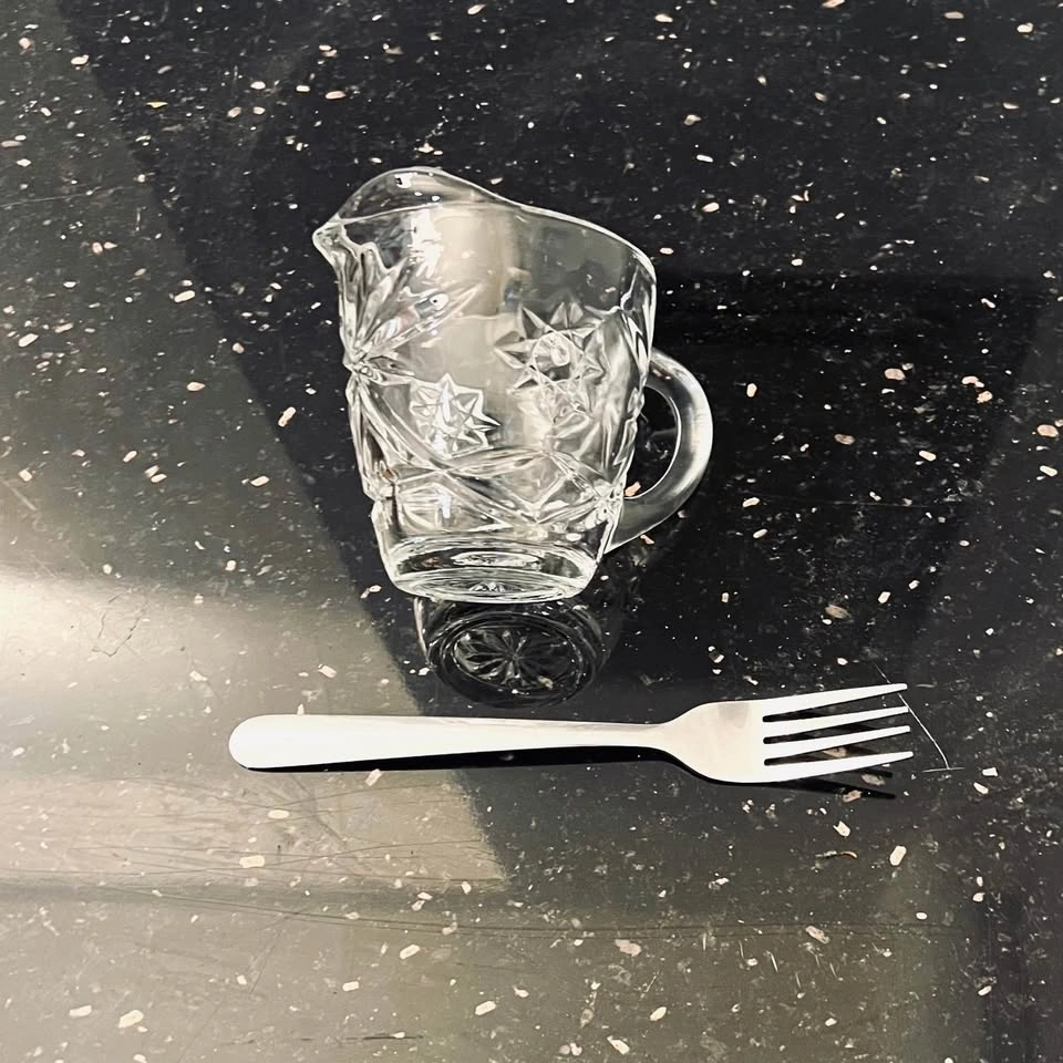 Various Vintage Crystal Creamer Pitcher /Anchor Hocking / Gorham - photo 5