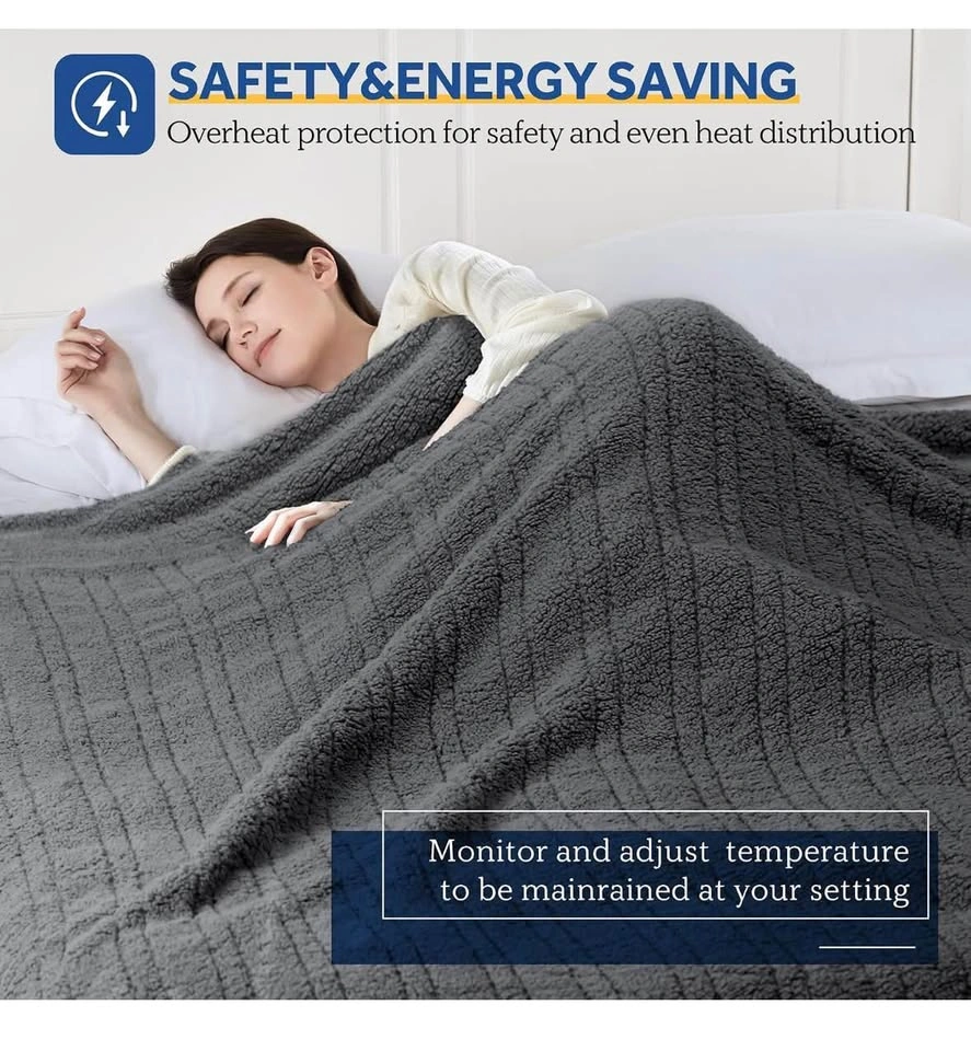SEALED Sealy King Electric Heated Blanket Dual Control - photo 3