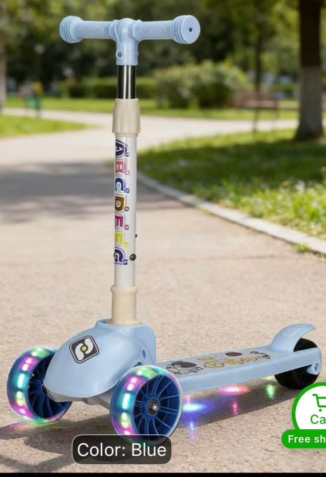 Brand New - Children's 3 wheels scooter, adjustable height - photo 3