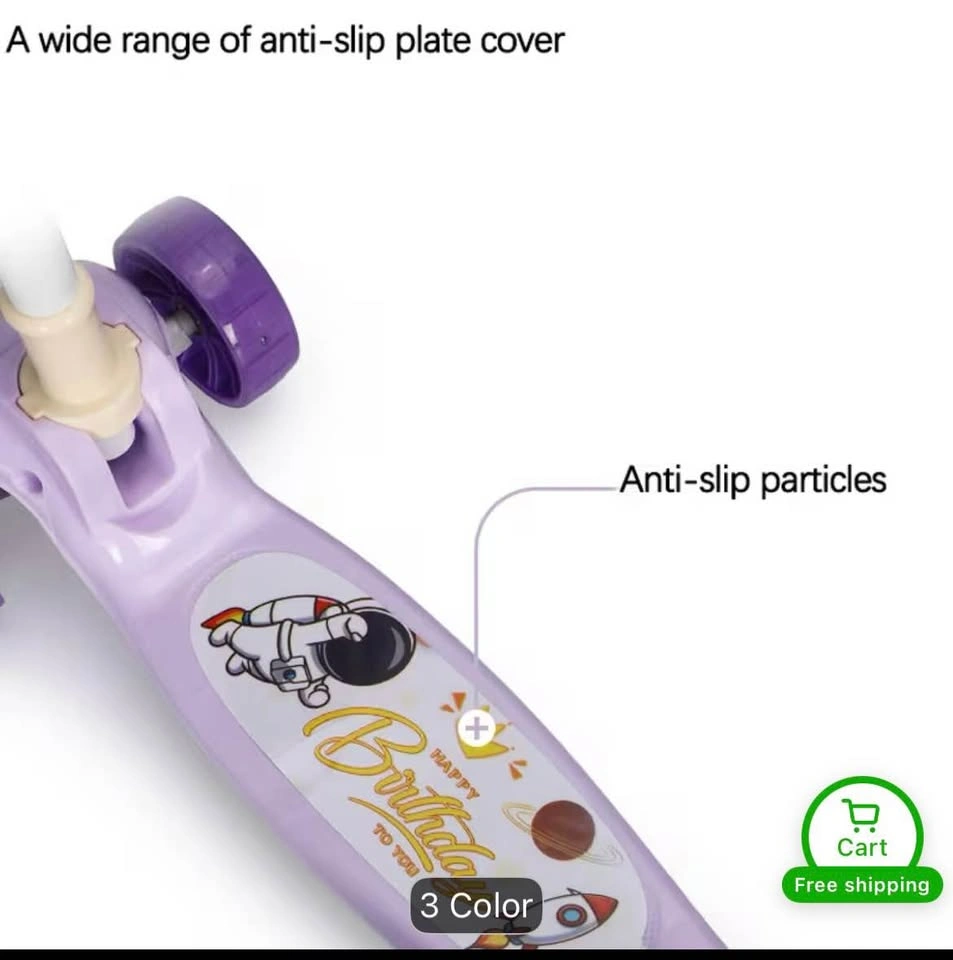 Brand New - Children's 3 wheels scooter, adjustable height - photo 4
