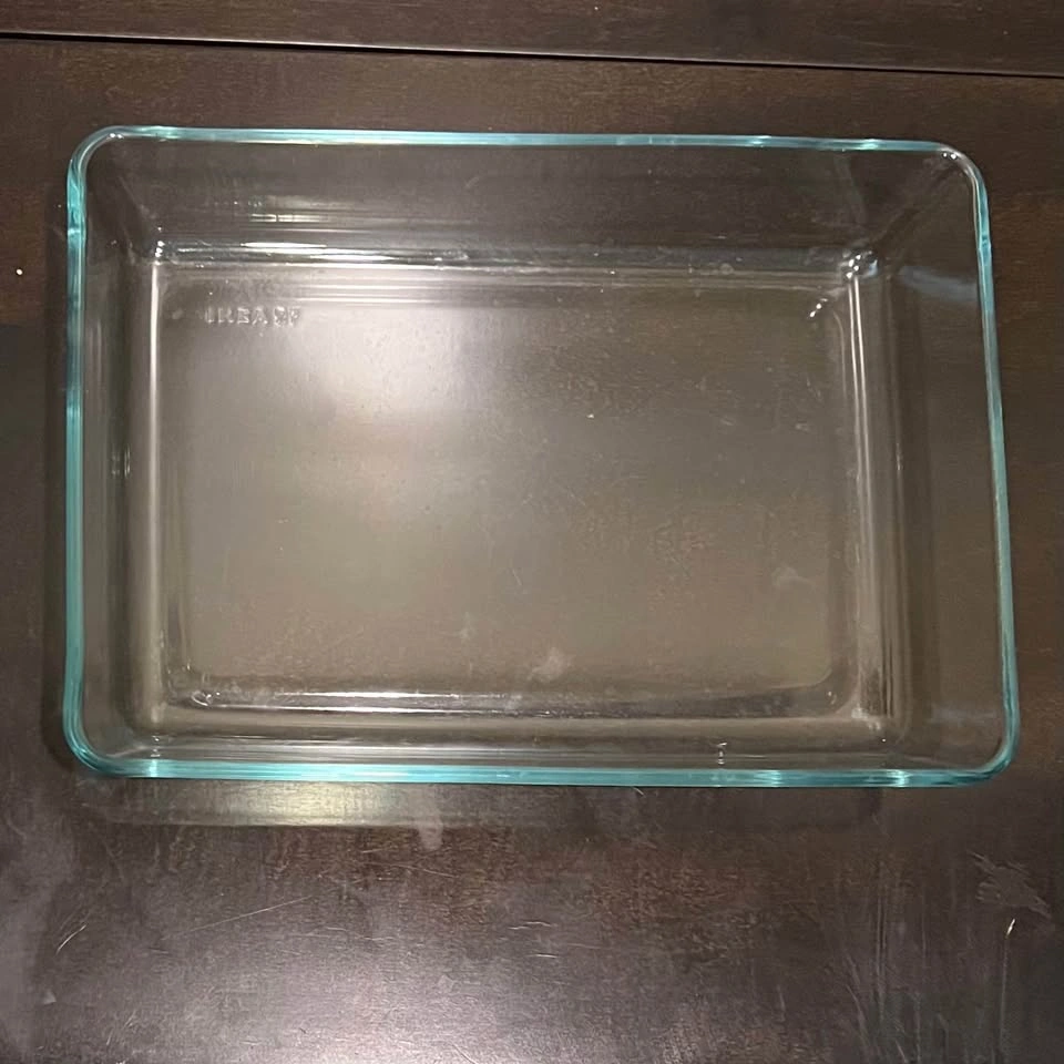 IKEA MIXTUR Oven/serving dish, clear glass, 32cm x 25cm - photo 2