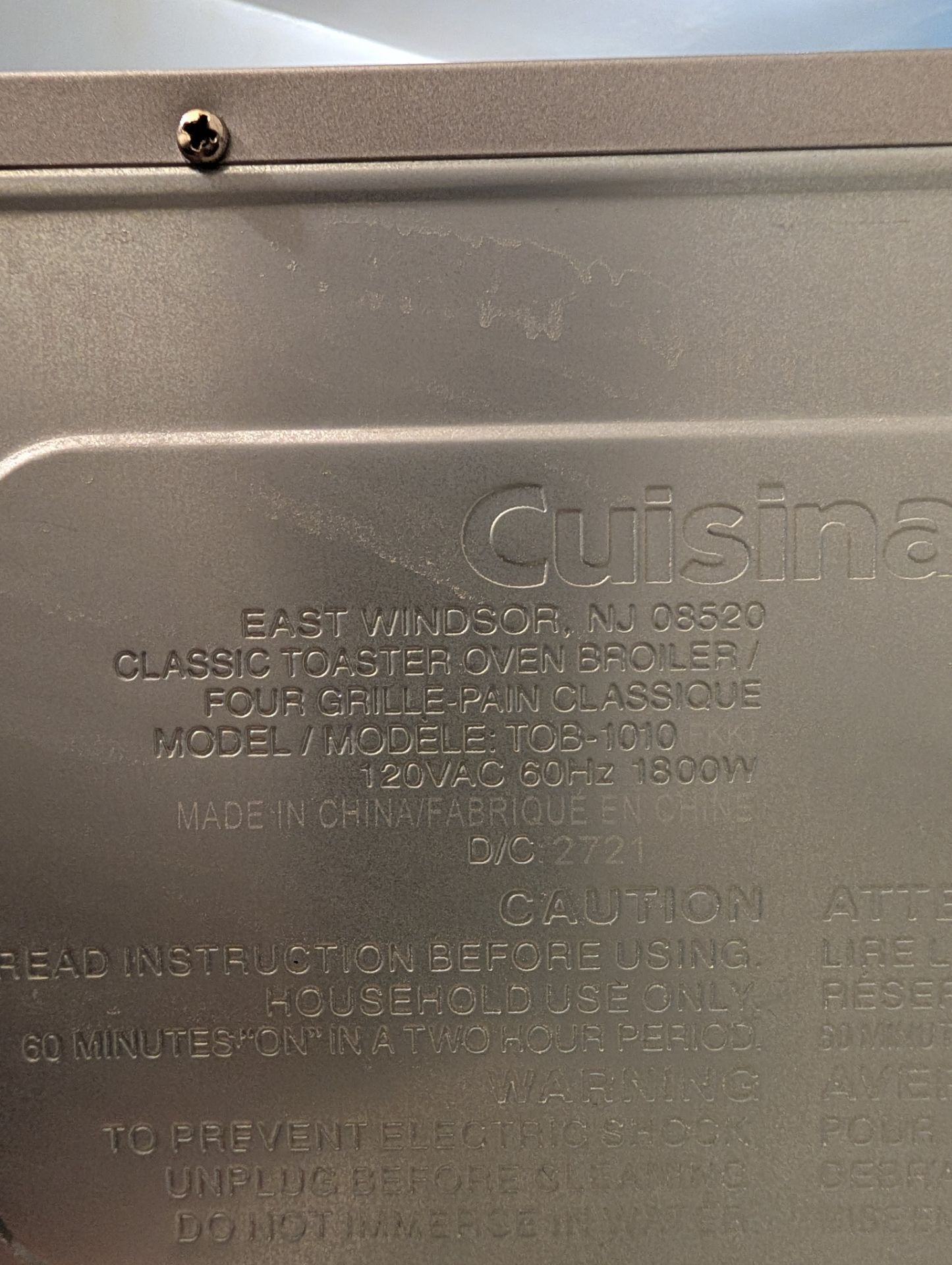 Classic Cuisinart Toaster Oven - photo 5