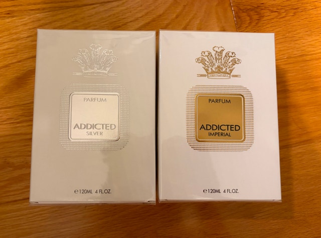 Hamidi Addicted Silver & Addicted Imperial Parfum Bundle