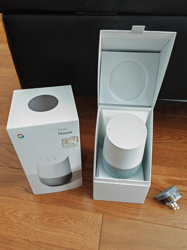Google Home (1st Gen) Smart Speaker - Brand New in Box