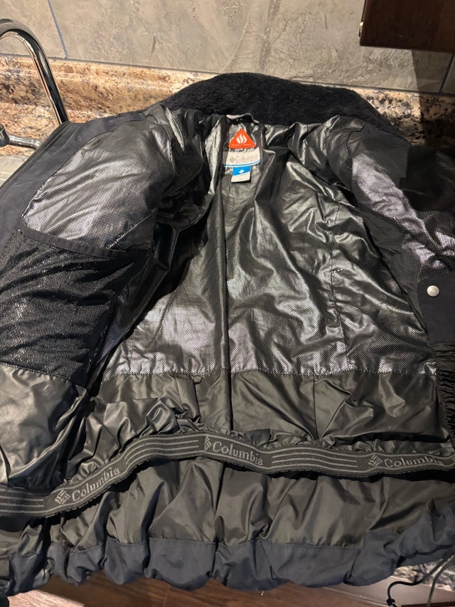 Columbia Black Winter Snow Jacket with Hood - Women's Small - photo 2