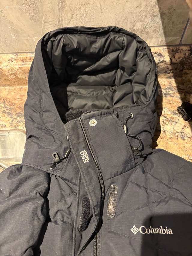 Columbia Black Winter Snow Jacket with Hood - Women's Small - photo 5