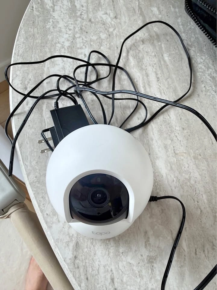 Tapo C210 Pan/Tilt Home Security Wi-Fi Camera two pieces