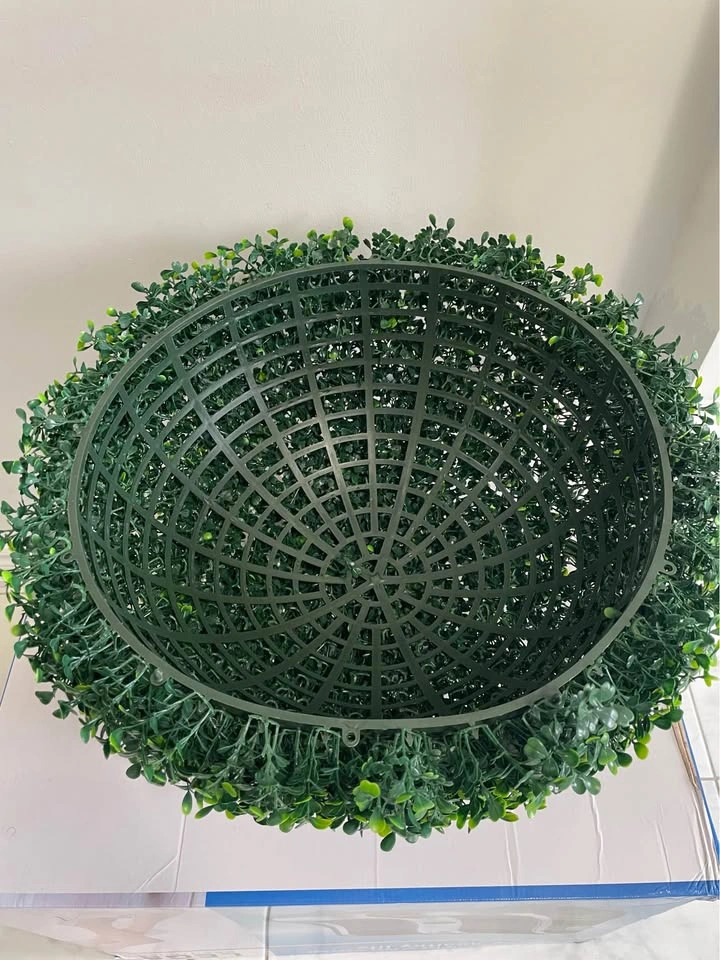 NEW Set of 2 Artificial Boxwood Topiary Balls 15.7" - photo 3