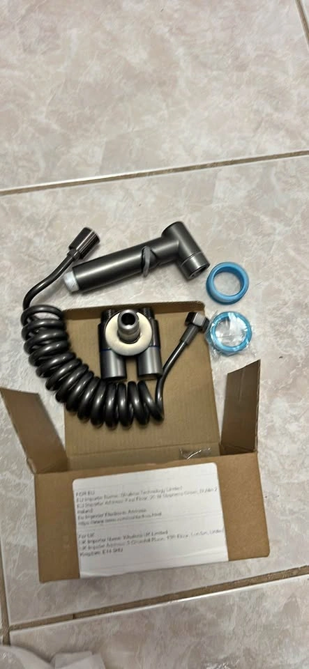 7pcs Stainless Steel Handheld Bidet Sprayer Kit