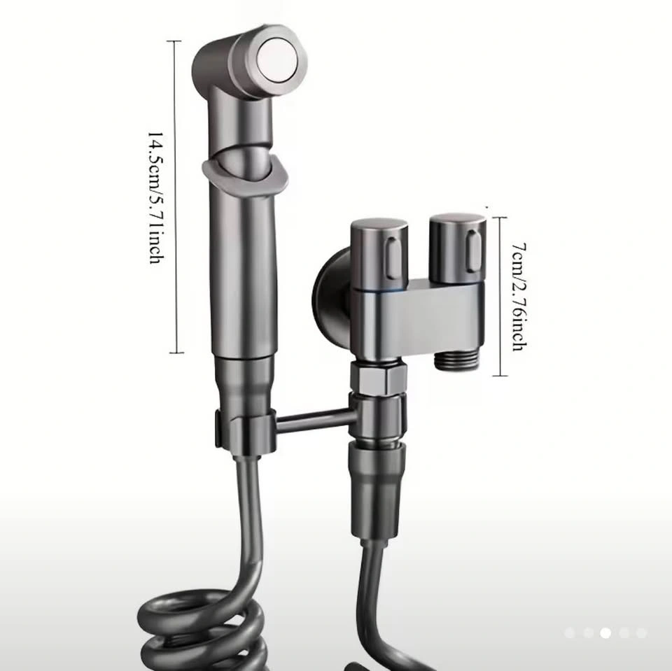 7pcs Stainless Steel Handheld Bidet Sprayer Kit - photo 4