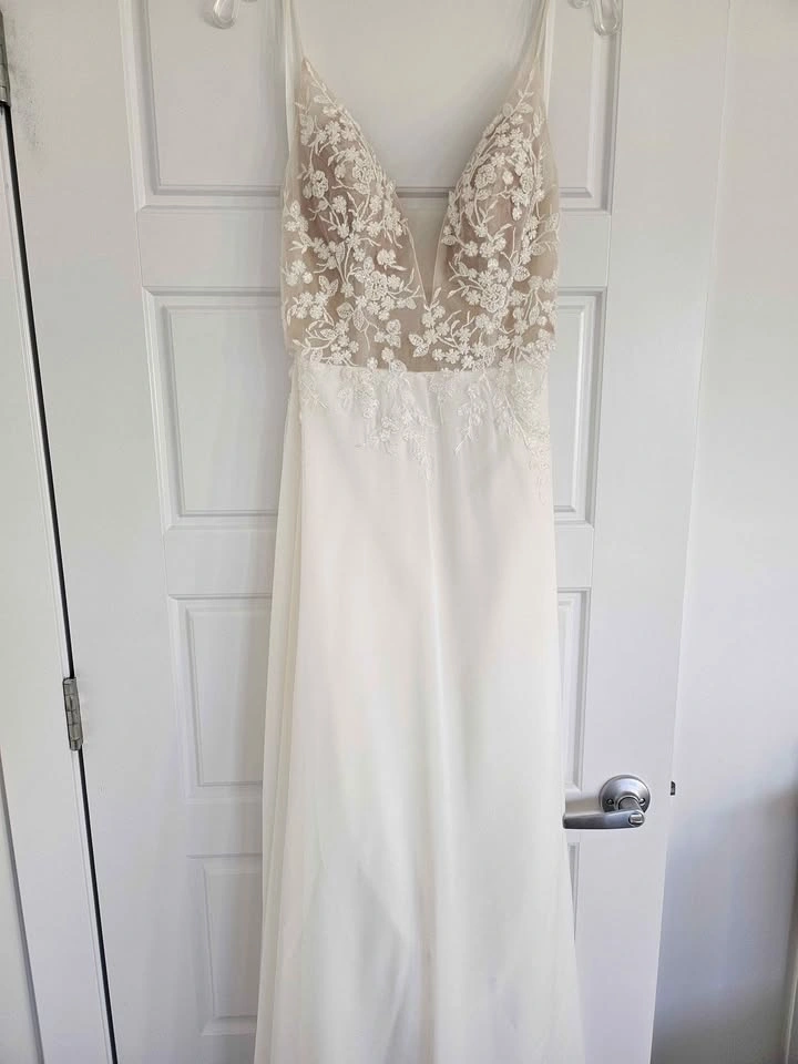 Wedding Dress Size 8 Lace Justin Alexander - photo 5