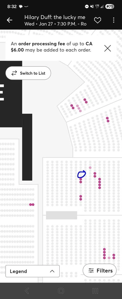Hilary Duff Section 101 Tickets - photo 3