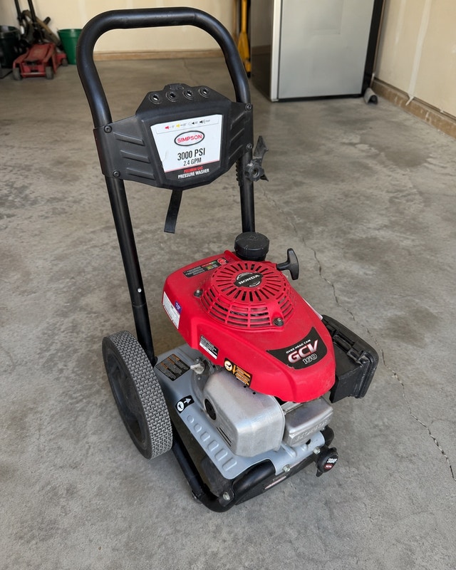 Simpson 3000 PSI Honda Gas Pressure Washer Unit Only - photo 4