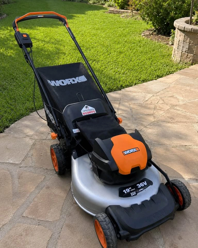 Worx 19” Cordless Lawn Mower 36V w/ Bag – $160 - photo 5
