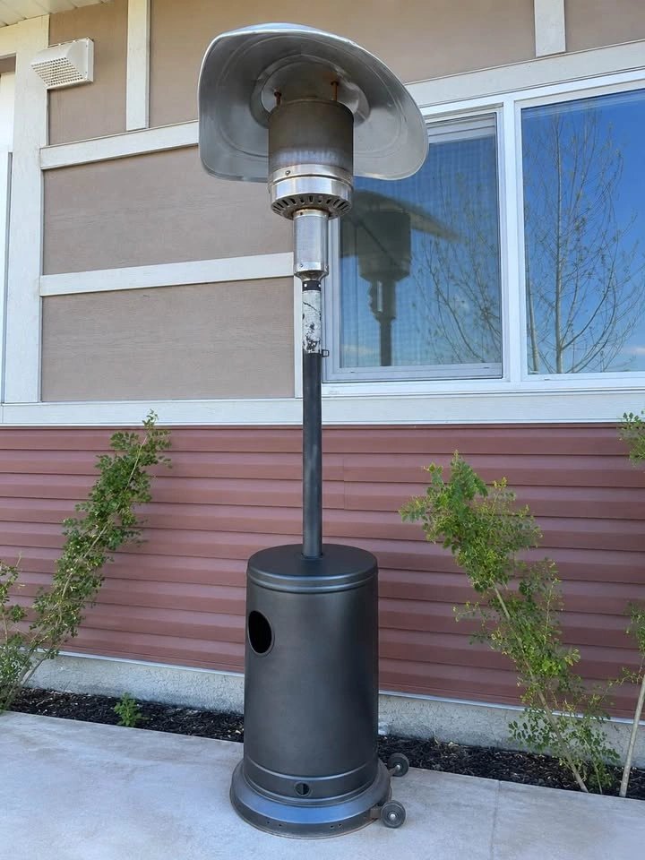 Propane Patio Heater + Tank – $30 - photo 2