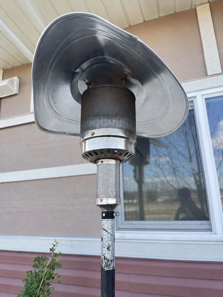 Propane Patio Heater + Tank – $30 - photo 3