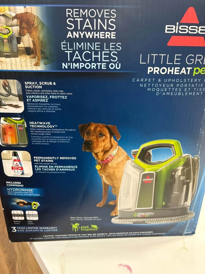 BISSELL Little Green ProHeat Pet Carpet & Upholstery Cleaner - photo 2