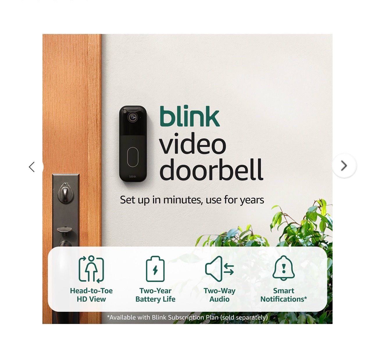 Blink Wireless Video Doorbell System