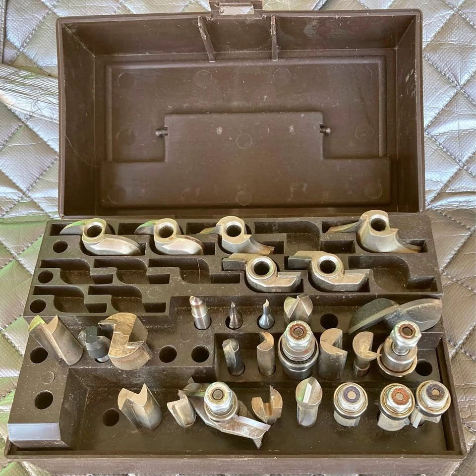 Router Bit (Incomplete) Set Craftsman Vintage
