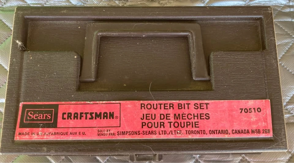 Router Bit (Incomplete) Set Craftsman Vintage - photo 2
