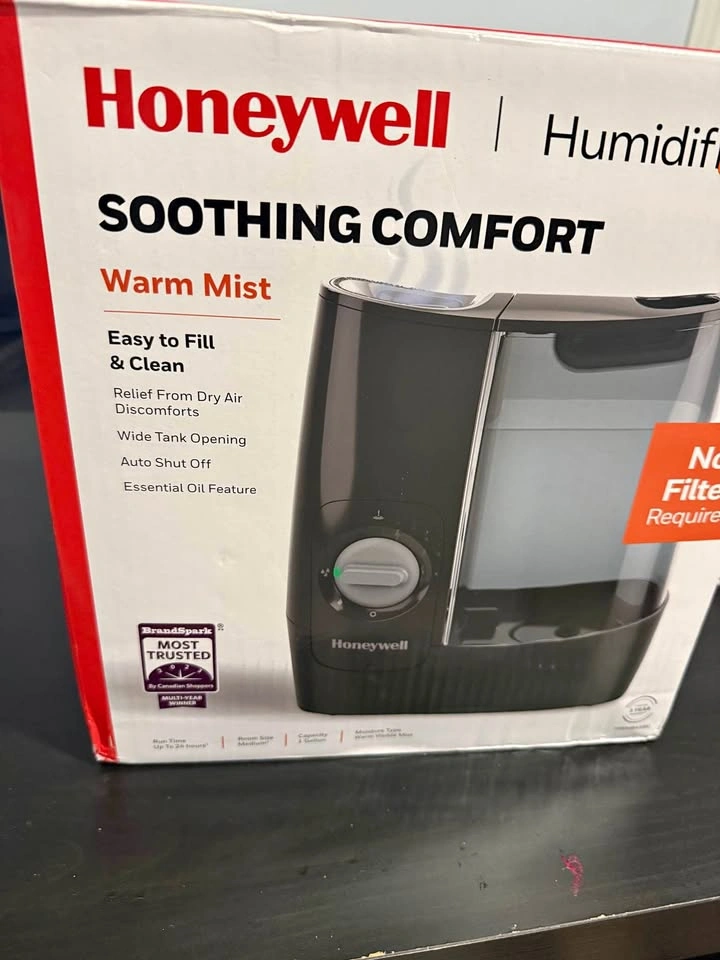 Honeywell Warm Mist Humidifier – 24hr Run Time – Excellent Condi