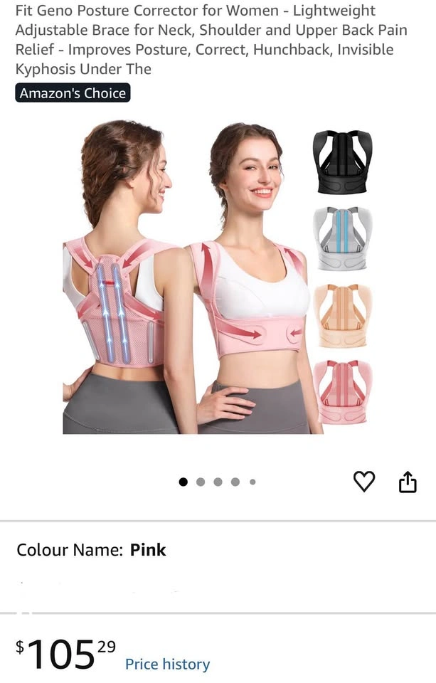 Fit Geno Back Brace and Posture Corrector - photo 3
