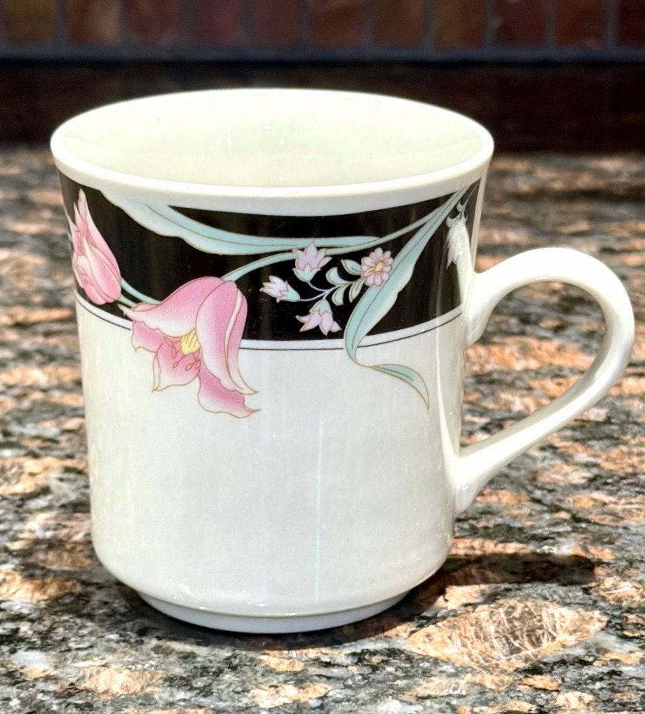 China Pearl Serena Coffee Cups-Set of 6-1988 Vintage - photo 4