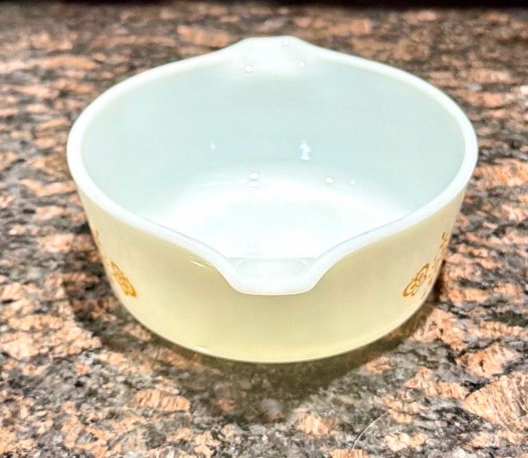 Pyrex Casserole Baking Dish Butterfly Gold 1.5 Pint - photo 4