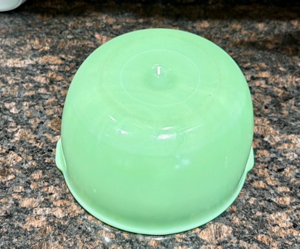 Sunbeam Jadeite Mixing Bowl Large with handles and Lid - photo 5