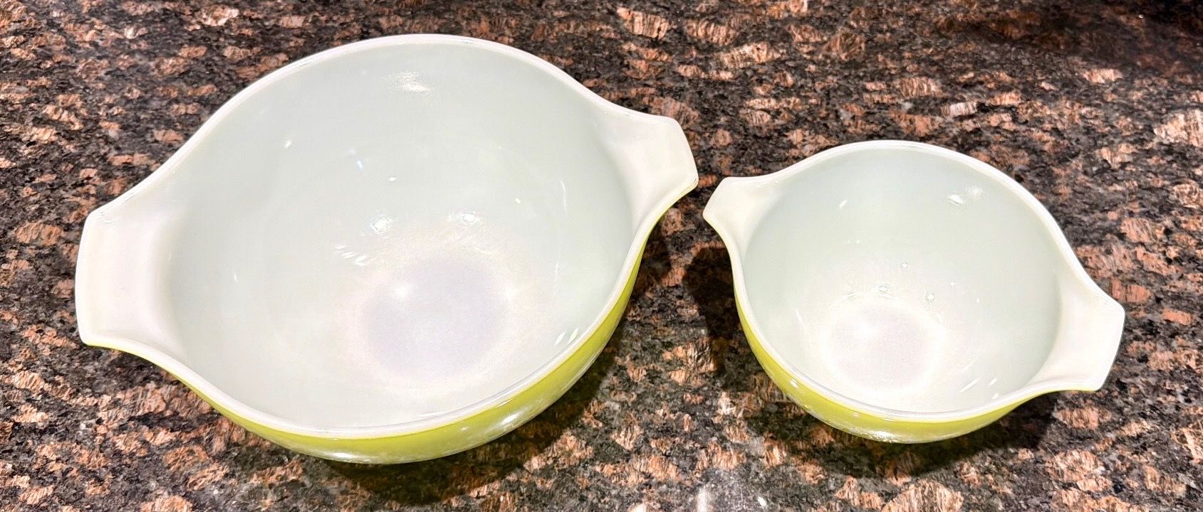 Pyrex Cinderella Spring Blossom Nesting Bowls Set of 2 - photo 4