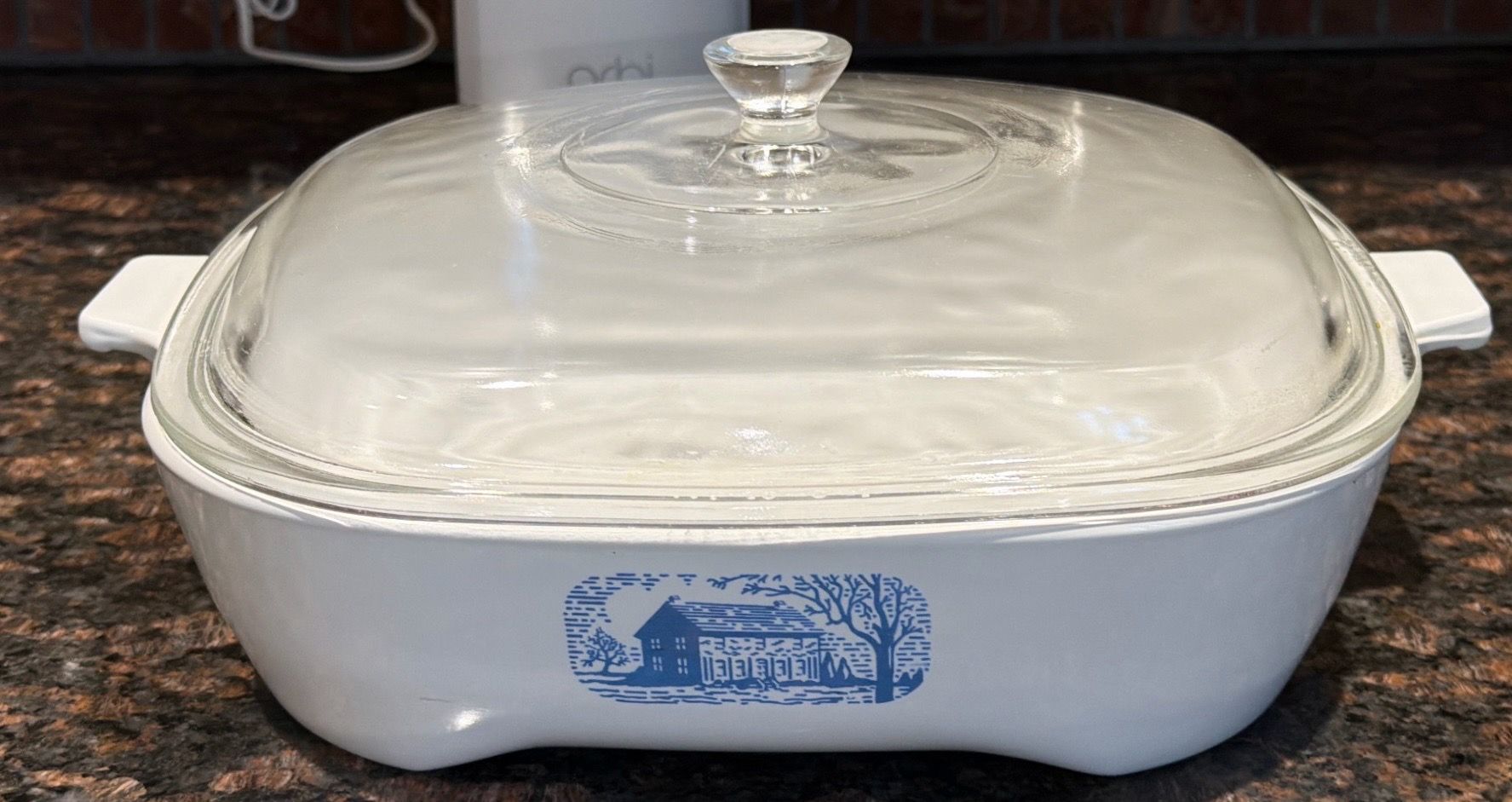 Vintage 1970s Corning Ware Browning Skillet - Blue Colonial - photo 2