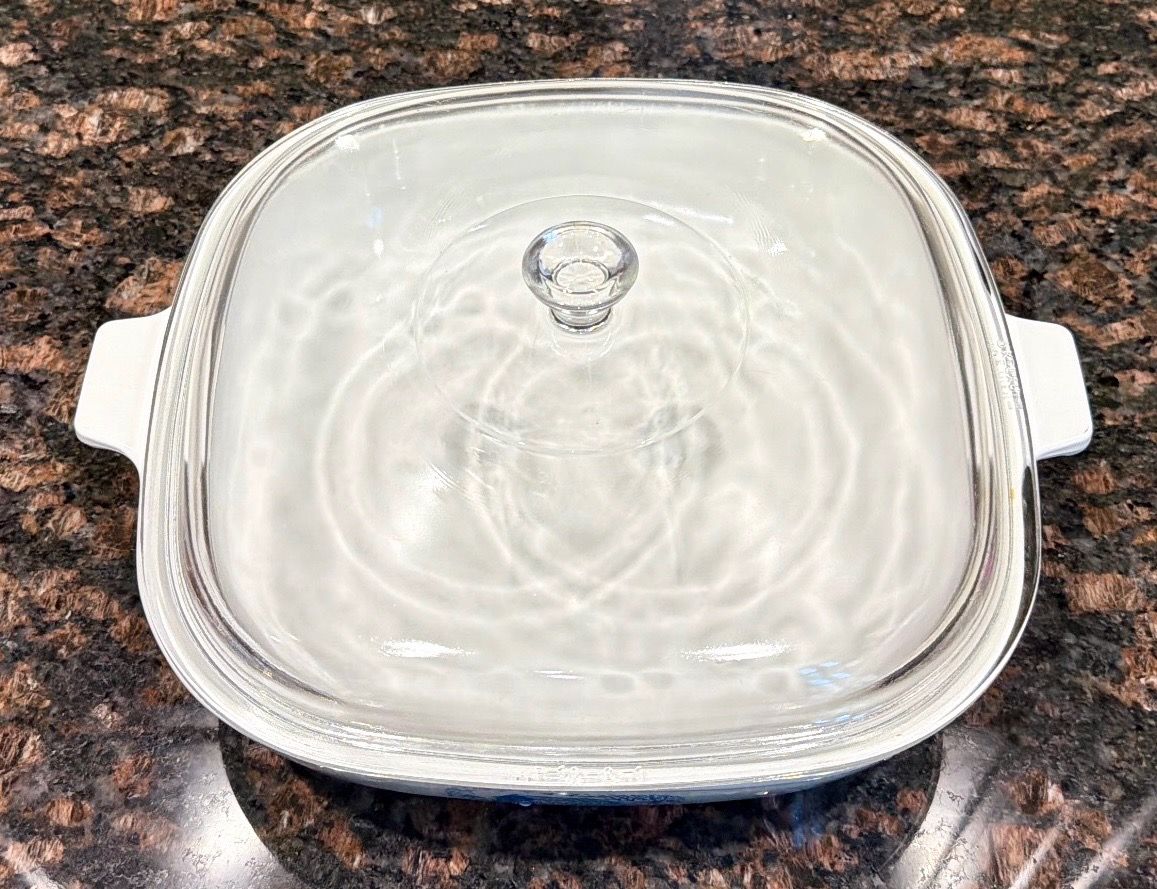 Vintage 1970s Corning Ware Browning Skillet - Blue Colonial - photo 4