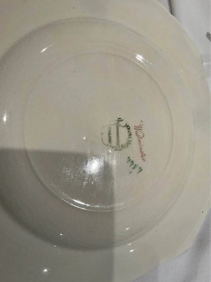 Royal Winton Westminster Square Plate 9” - photo 3