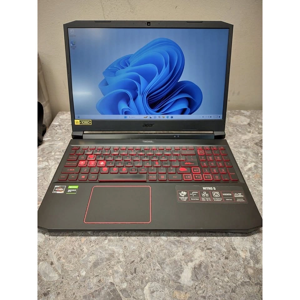 Acer Nitro 5 15.6" Gaming Laptop (Ryzen 5, 16GB RAM, GTX 1650)