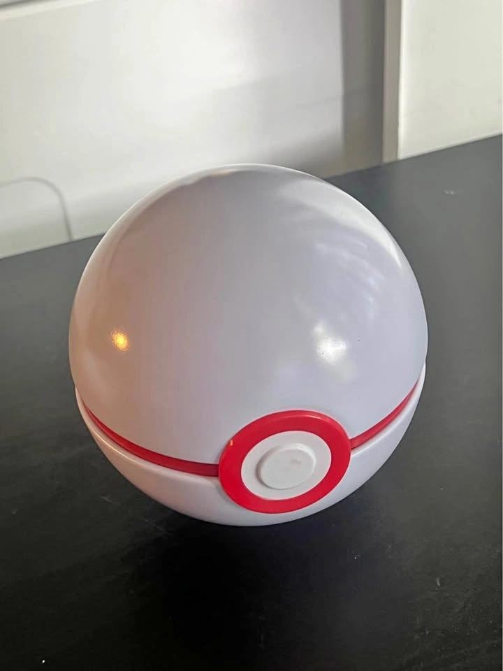 White Pokeball with stickers