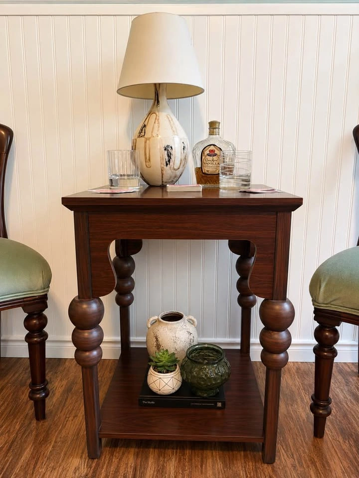 Victorian era chairs and side table - photo 3