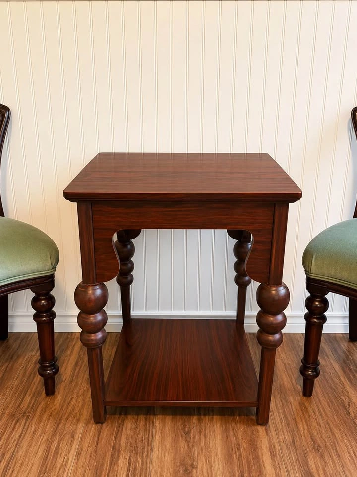 Victorian era chairs and side table - photo 4