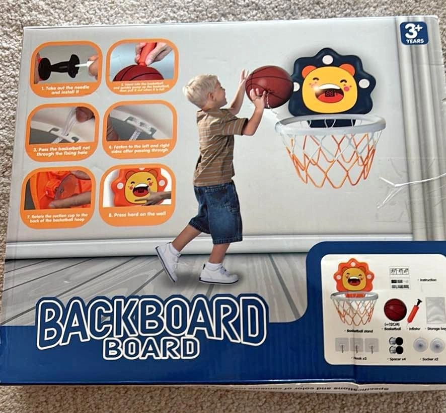 Toddler basketball hoop