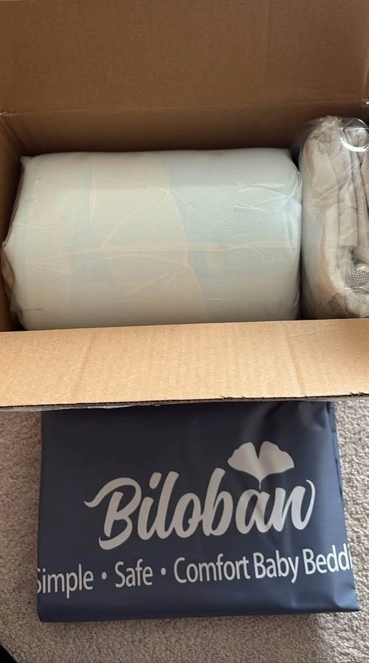 Biloban Pack and Play Mattress Pad Topper, 38" x 26" - photo 2
