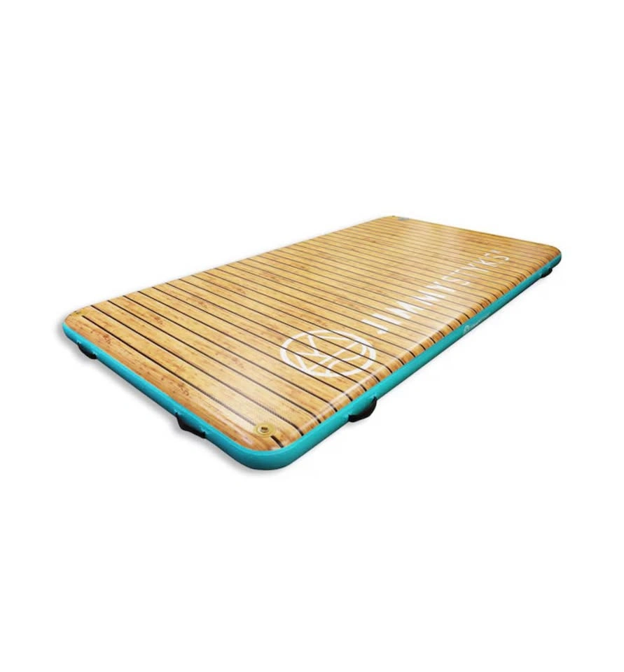 New Jimmy Styks Inflatable Water Mat with Hand Pump, 12-ft