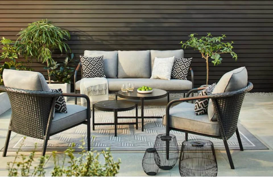 New CANVAS Jasper Circle Outdoor/Patio Coffee Tables, 2-pc - photo 3