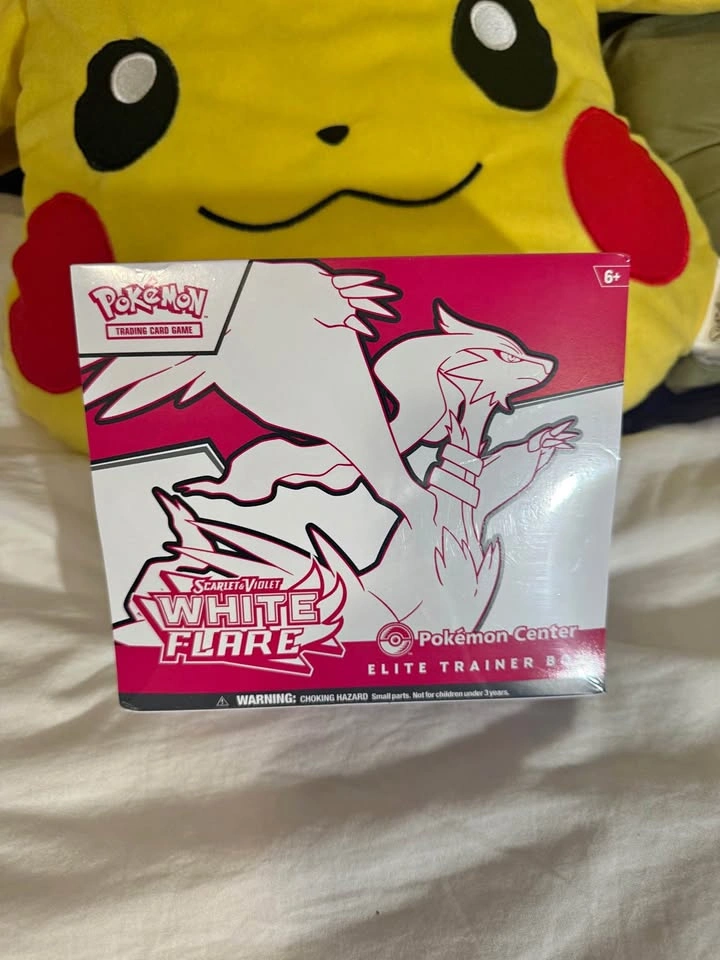 White Flare Pokemon Center Etb (Sale or Trade)