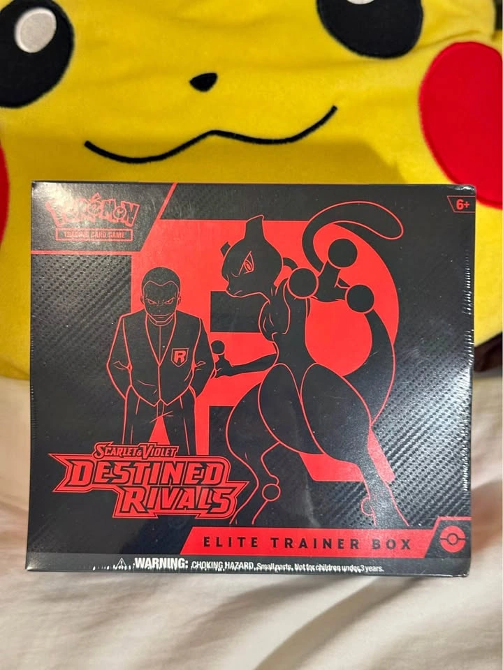 Destined Rivals Etb (Sale or Trade) Pokemon Cards