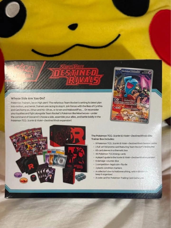 Destined Rivals Etb (Sale or Trade) Pokemon Cards - photo 2