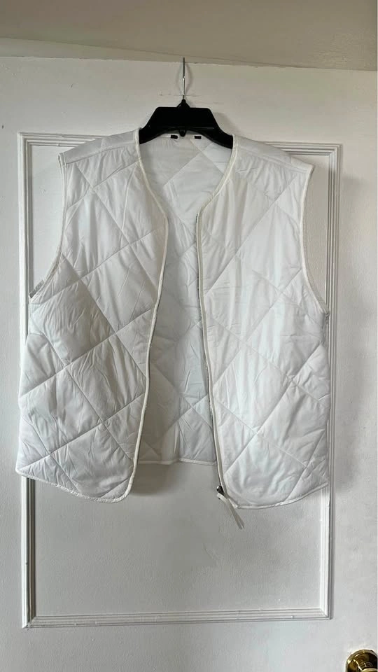 Women’s White Vest