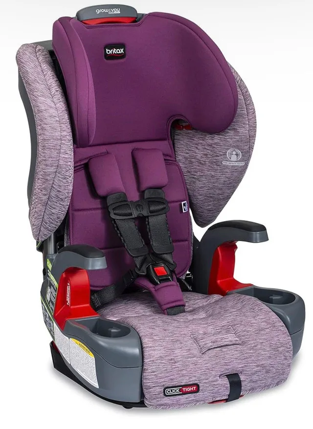 Britax Click-tight Harness 2 Booster - Mulberry