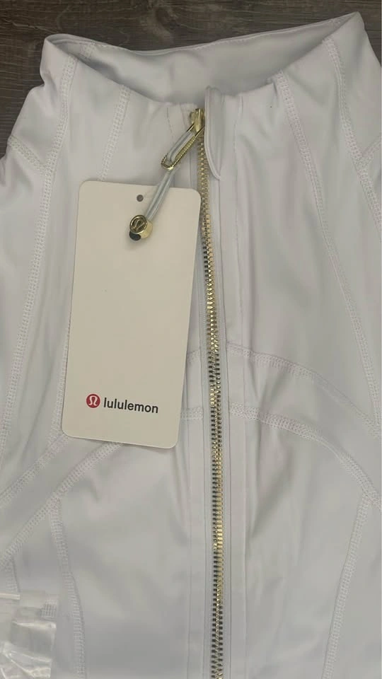 White Lululemon Define Jacket - photo 3